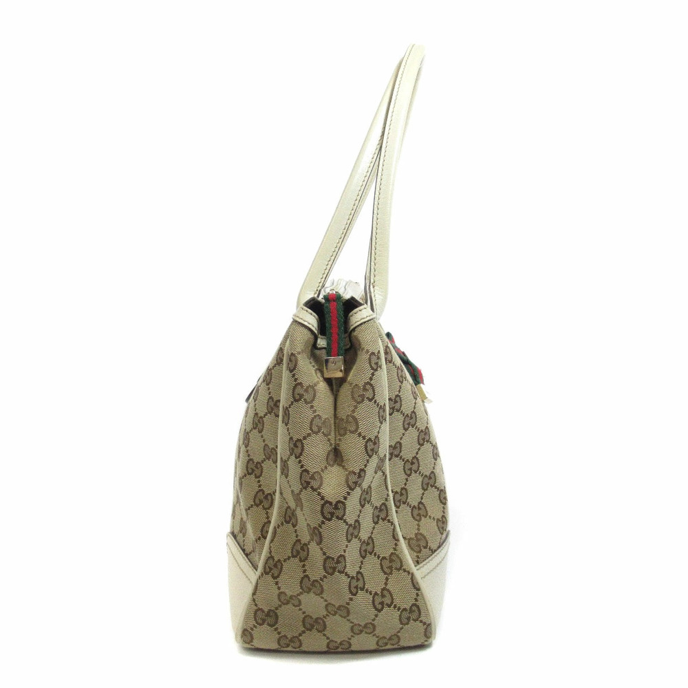 Gucci GG Canvas Princy Tote Bag Brown - Picture 3 of 10